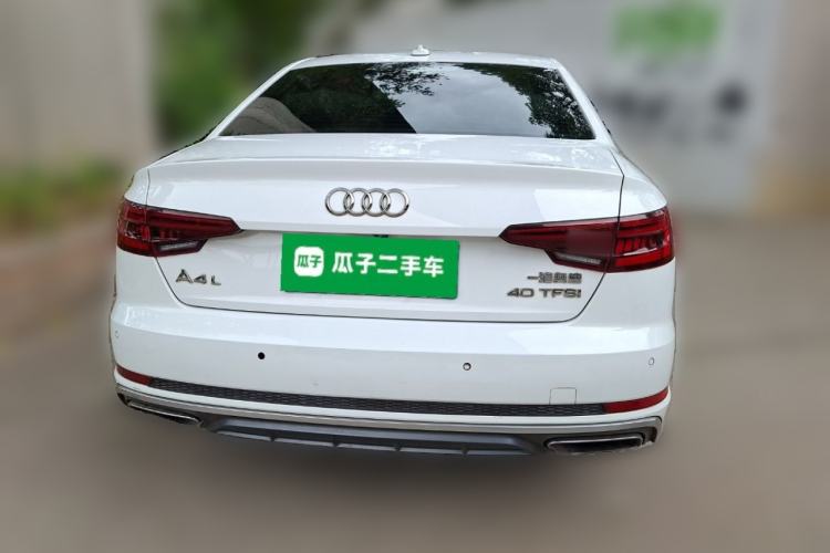 Used Audi A4L 2019 40 TFSI Fashion Edition China VI Emission Standard Rear