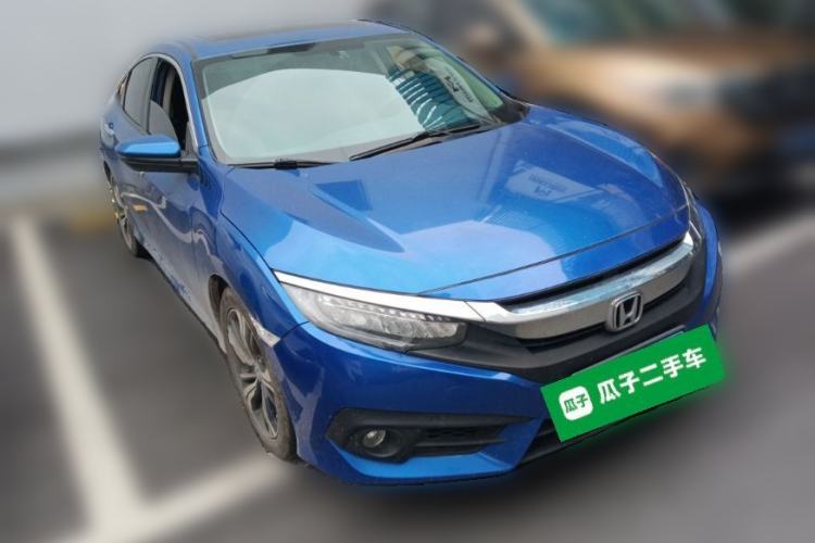 Used Honda Civic 2016 220TURBO CVT Prestige Edition Front Right 45 Deg