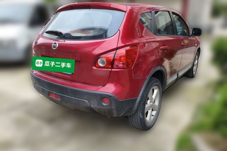 Used Nissan Qashqai 2011 2.0 XV Lea CVT 2WD Rear Right 45 Deg