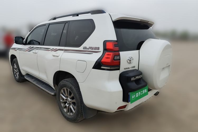 Used Toyota Prado 2018 3.5L Automatic TX-L with Rear-Mounted Spare Tire Rear Left 45 Deg