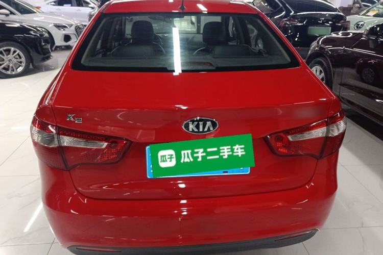 Used Kia K2 2012 Sedan 1.4L Automatic GLS Commemorative Edition Rear