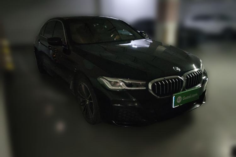 Used BMW 5 Series 2021 530Li Leading Model M Sport Package Front Right 45 Deg