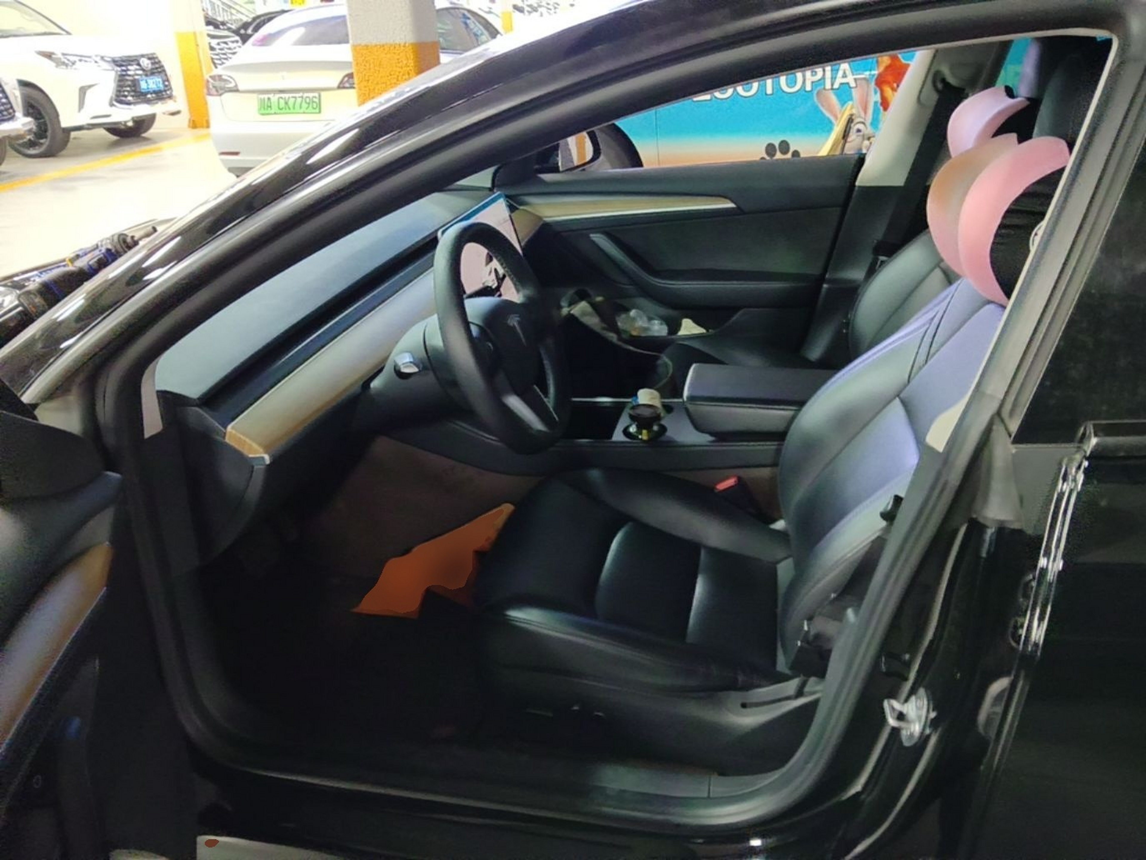 Avant de la voiture