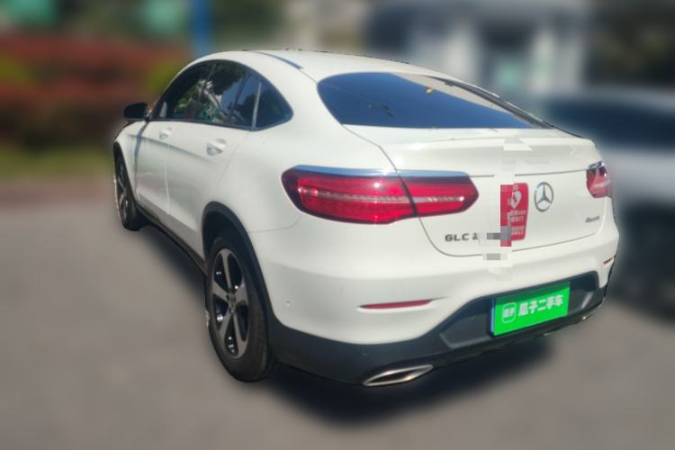 Used Mercedes-Benz GLC Coupe 2019 GLC 200 4MATIC Coupe SUV Rear Left 45 Deg