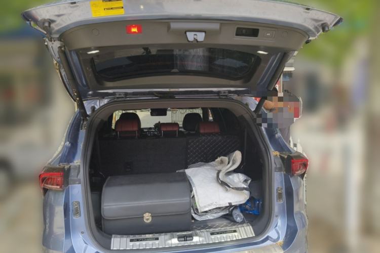 Used JETOUR X70 PLUS 2021 1.6T DCT Tian 7-seater Trunk