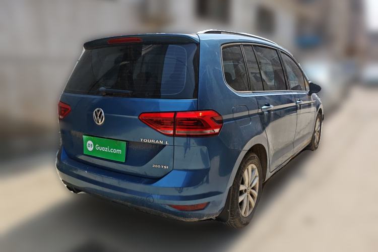 Used Volkswagen Touran 2018 Volkswagen Touran L 280TSI DSG Comfort Edition 7 Seats China V Emission Standard Rear Right 45 Deg