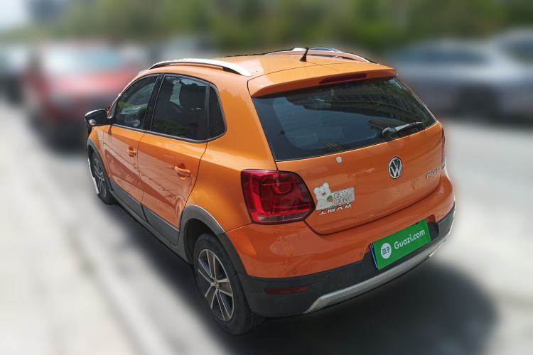 Used Volkswagen Polo 2012 1.6L Cross Polo Automatic Transmission Rear Left 45 Deg