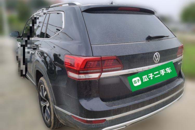 Used Volkswagen Teramont 2019 380TSI Four-Wheel Drive Luxury Version China VI Standard Rear Left 45 Deg