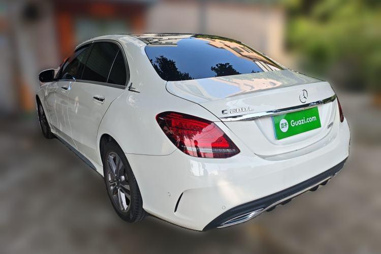 Used Mercedes-Benz C-Class 2021 C 200 L Fashion Edition Sport Version Rear Left 45 Deg