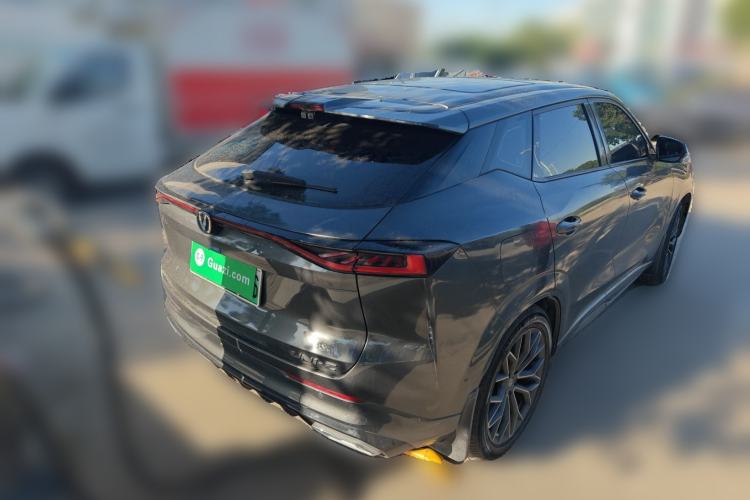 Used CHANGAN UNI-Z New Energy 2024 Blue Whale Smart Electric iDD 125km Beyond Edition Rear Right 45 Deg