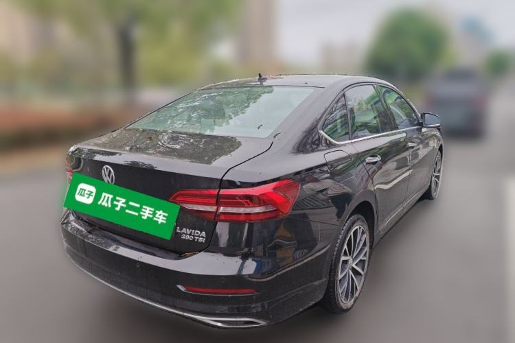 Used Volkswagen Lavida 2019 280TSI DSG Luxury Edition China VI Standard Rear Right 45 Deg