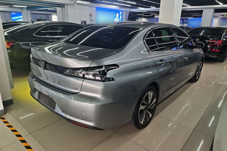 Used Peugeot 408 2022 1.6T Light-Chasing Edition Rear Right 45 Deg