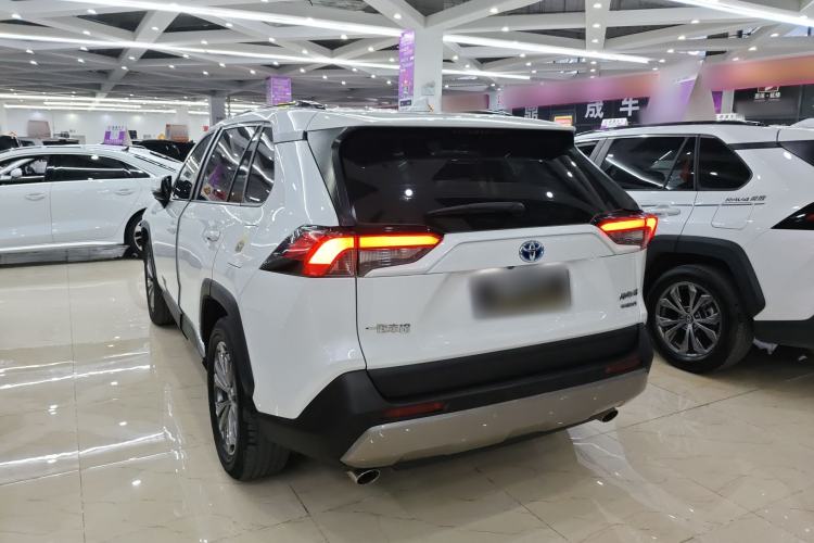 Used Toyota RAV4 2023 Dual-Engine 2.5L E-CVT Two-Wheel Drive Elite Plus Edition Rear Left 45 Deg