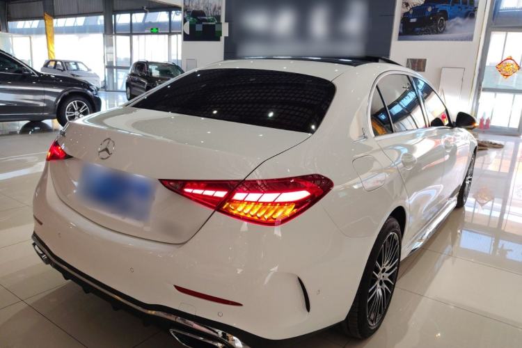 Used Mercedes-Benz C-Class 2023 Second Facelift C 260 L Sport Edition Rear Right 45 Deg