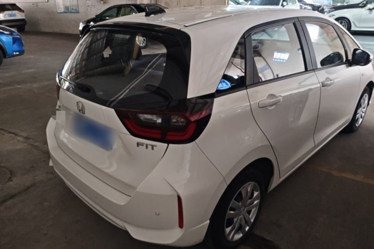 Used Honda Fit 2021 1.5L CVT Trend Edition Rear Right 45 Deg