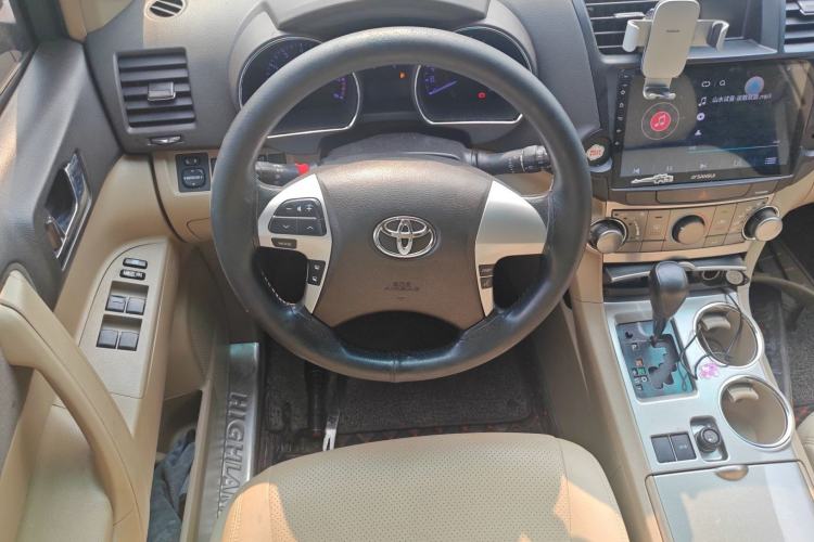 Used Toyota Highlander 2012 2.7L 2WD 5-Seater Elite Edition Steering Wheel