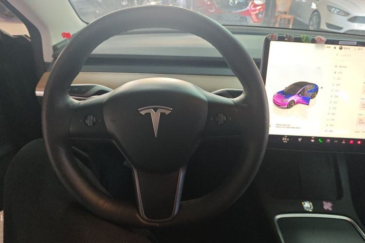 Used Tesla Model 3 2022 Rear-Wheel-Drive Version Steering Wheel
