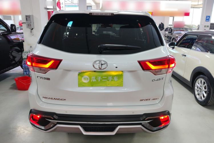 Used Toyota Highlander 2021 2.0T Four-Wheel Drive Prestige Version 7 Seats
