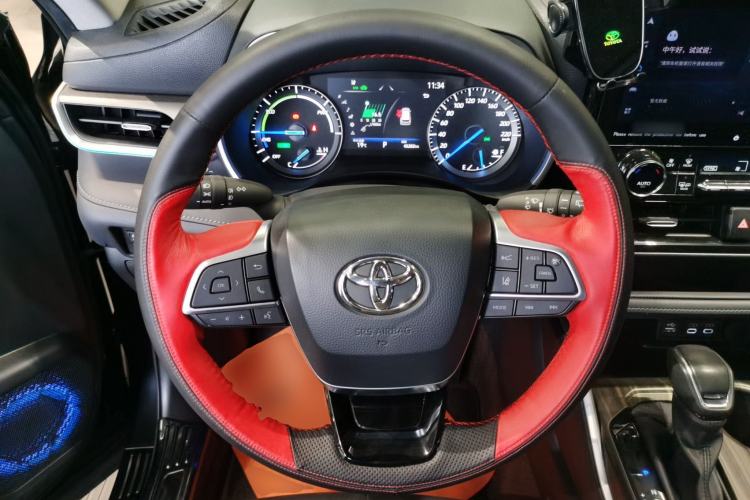 Used Toyota Highlander 2023 2.5L Smart Electric Hybrid Dual-Engine Four-Wheel Drive Prestige Version – 7 Seats Steering Wheel