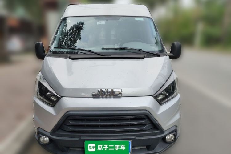 Used JMC Transit 2019 2.8T Commercial Version Short Wheelbase Mid-Roof 6-Seater China VI JX493 Front