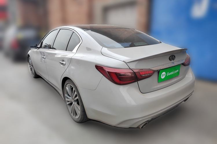 Used Infiniti Q50L 2022 2.0T Enjoyment Edition Rear Left 45 Deg