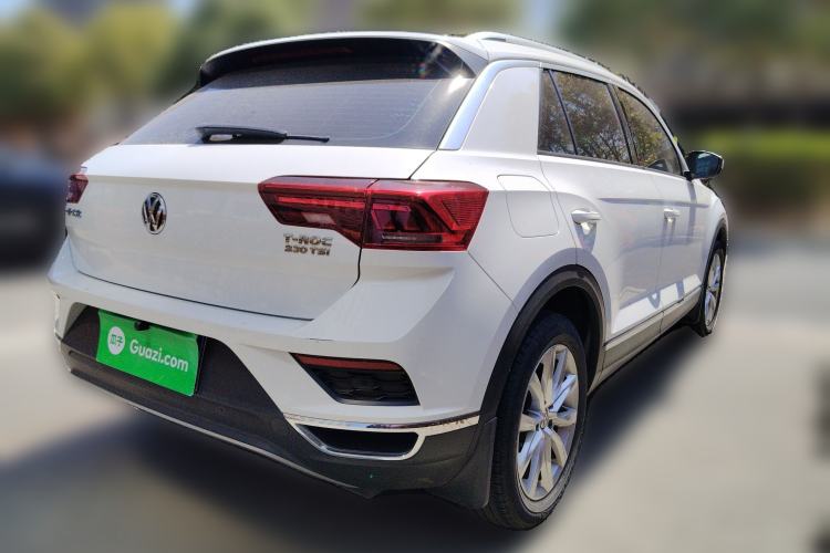 Used Volkswagen T-ROC 2019 230TSI DSG Two-Wheel-Drive Advanced Version China VI Standard Rear Right 45 Deg