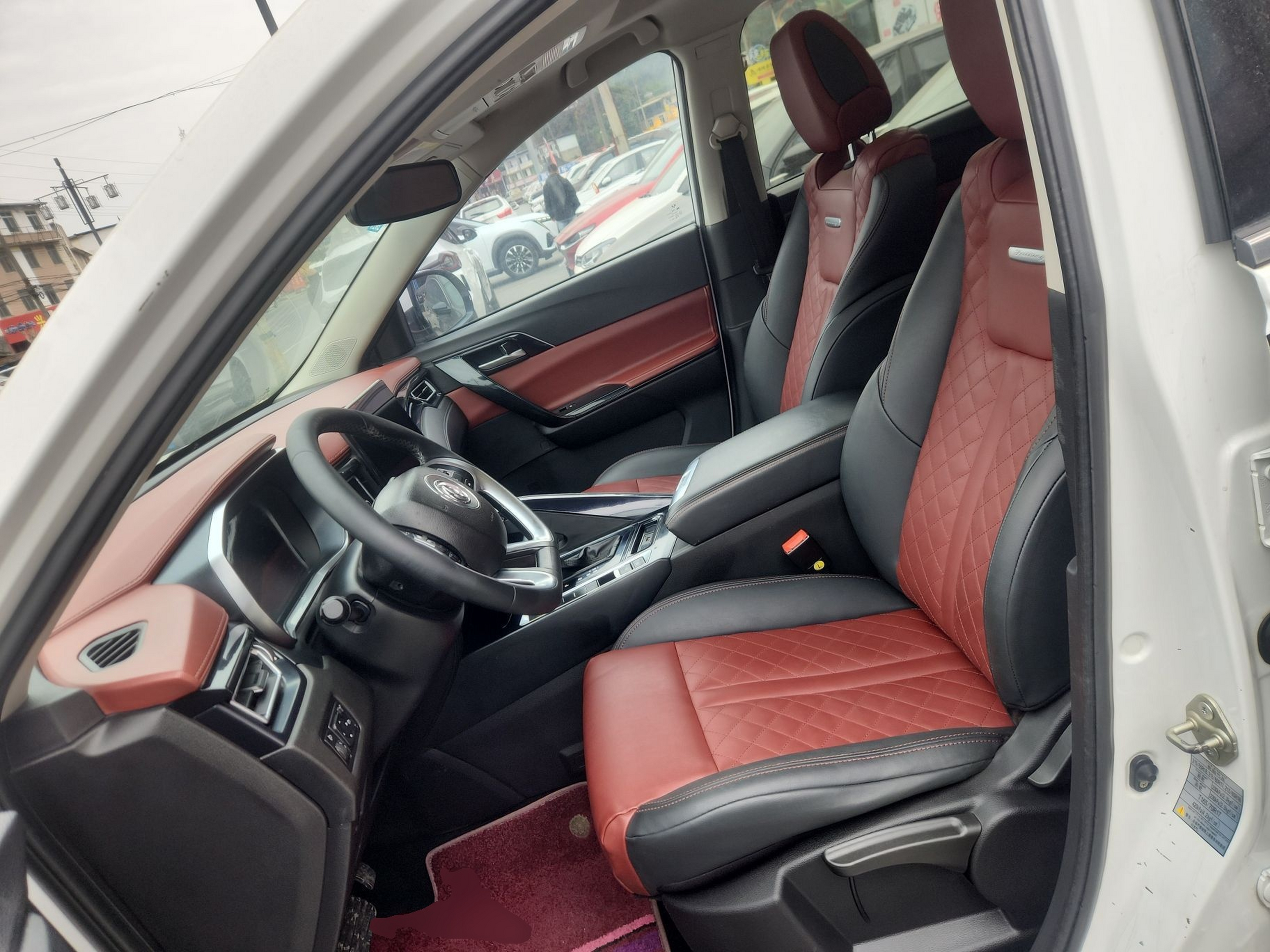 Avant de la voiture