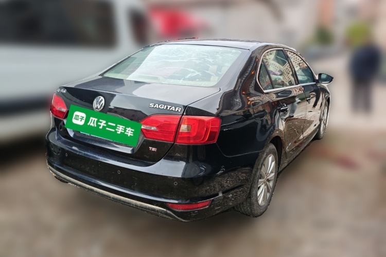 Used Volkswagen Sagitar 2012 1.4TSI Automatic Luxury Edition Rear Right 45 Deg