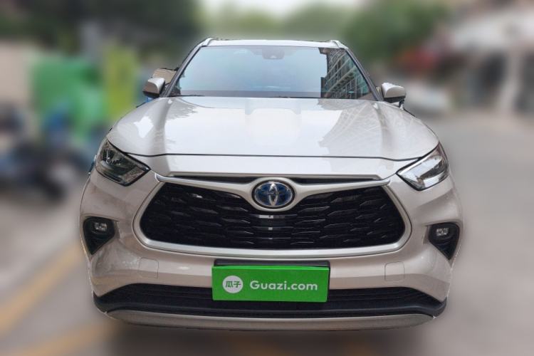 Used Toyota Highlander 2023 2.5L Smart Electric Hybrid Dual-Motor All-Wheel-Drive Luxury 7-Seater Front