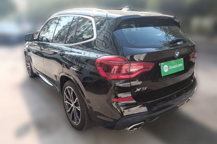 Used BMW X3 2020 xDrive30i Luxury Model with M Sport Package Rear Left 45 Deg