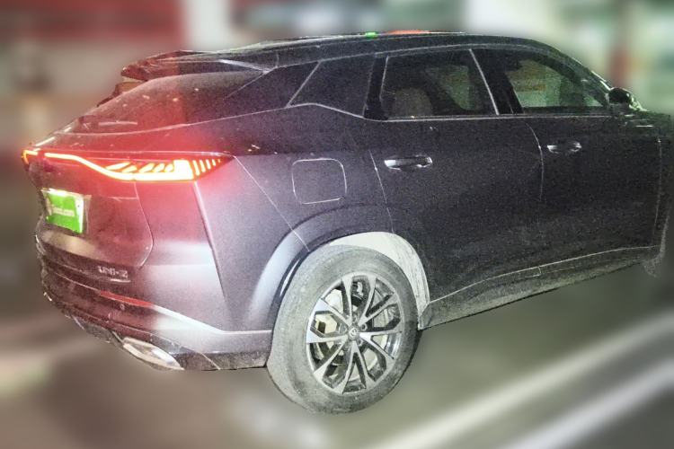 Used CHANGAN UNI-Z New Energy 2024 Blue Whale Smart Electric iDD 125km Beyond Edition Rear Right 45 Deg