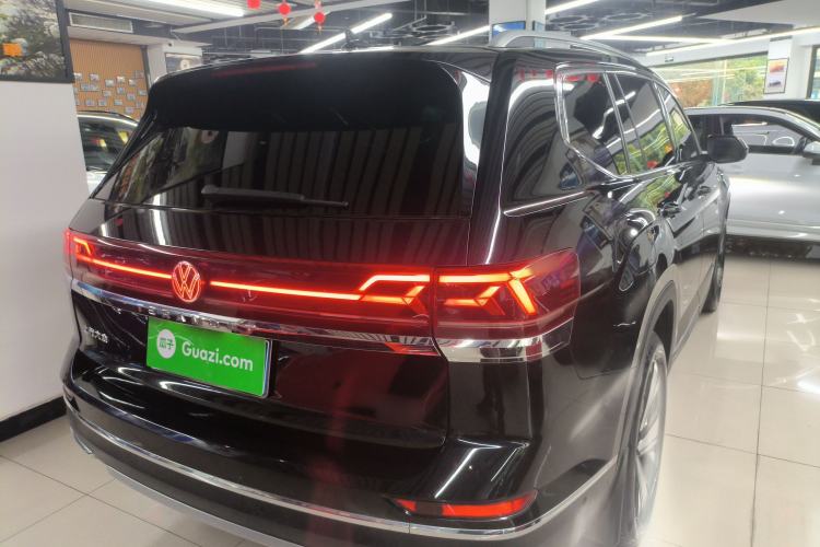 Used Volkswagen Teramont 2022 530 V6 Four-Wheel Drive Prestige Luxury Edition Rear Right 45 Deg