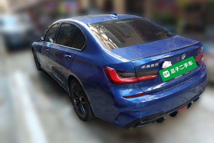 Used BMW 3 Series 2022 325Li M Sport Night Edition Package Rear Left 45 Deg