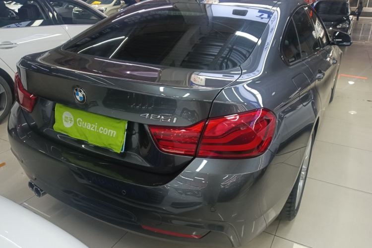 Used BMW 4 Series 2017 425i Gran Coupe Leading Model with M Sport Package Rear Right 45 Deg