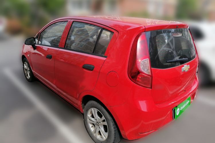 Used Chevrolet Sail 2010 Hatchback 1.2L Manual Ideal Edition Rear Left 45 Deg