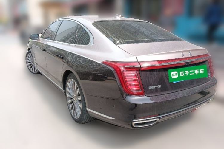 Used Hongqi H9 2022 3.0T Smart Connect Flagship Four-Seater Version Rear Left 45 Deg