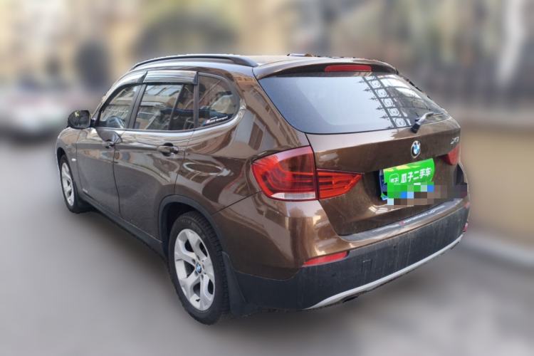 Used BMW X1 2012 sDrive18i Luxury Model Rear Left 45 Deg