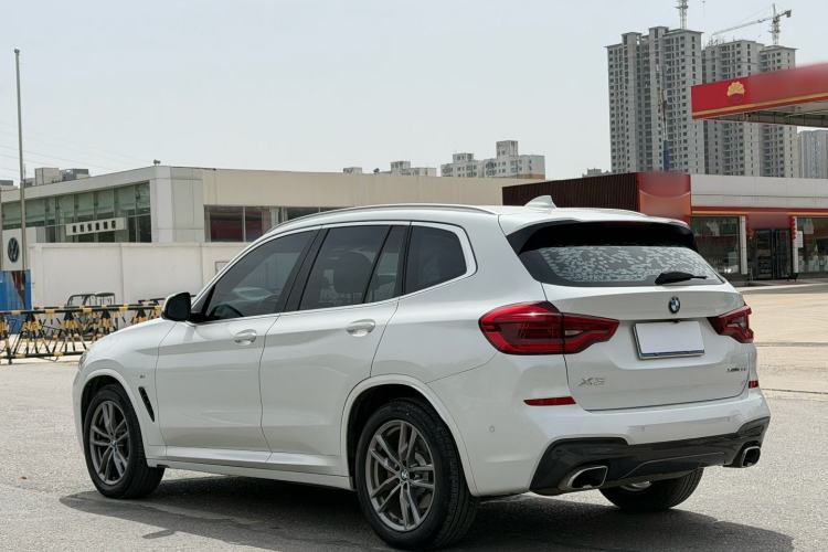 Used BMW X3 2021 xDrive25i M Sport Package Rear Left 45 Deg