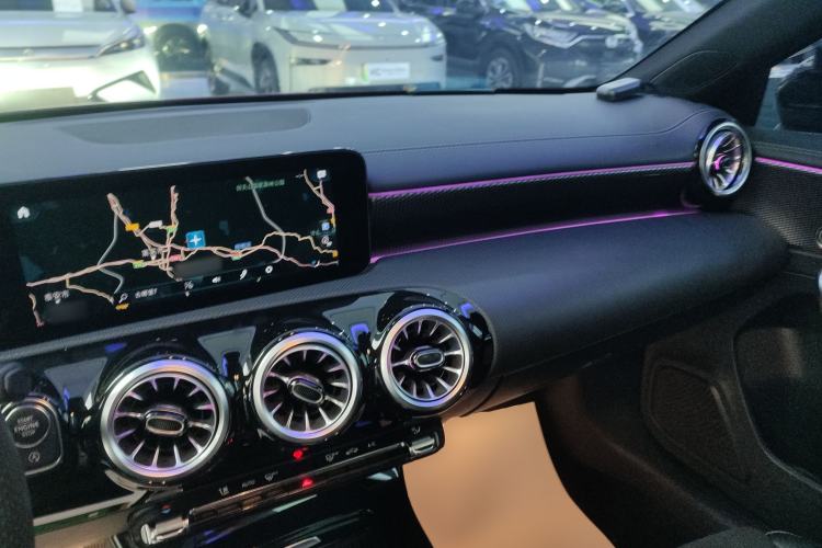 Used Mercedes-Benz A-Class 2021 A 200 L Sport Sedan Fashion Model Center Console