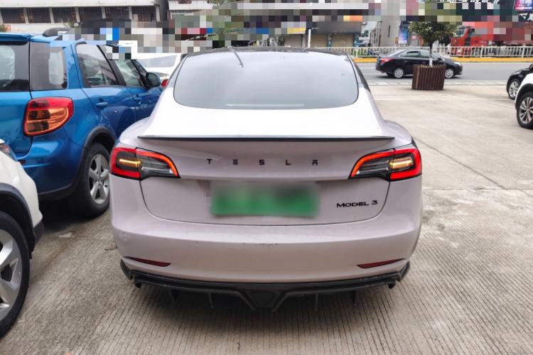 Used Tesla Model 3 2021 Performance High-Performance All-Wheel-Drive Version 3D6 Rear