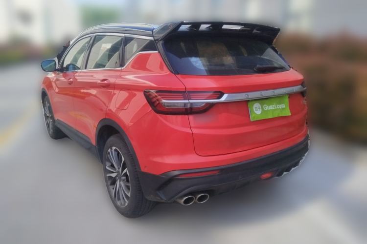 Used Geely Auto Coolray 2019 Sport Model 260T DCT Battle China V Standard Rear Left 45 Deg