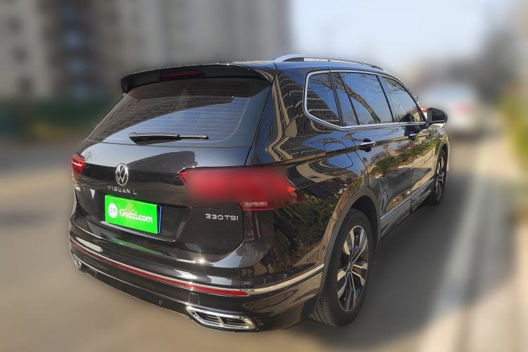 Used Volkswagen Tiguan L 2023 330TSI Automatic Two-Wheel Drive R-Line Flagship Edition Rear Right 45 Deg