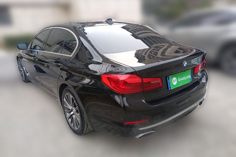 Used BMW 5 Series 2020 530Li Luxury Edition Premium Package Rear Left 45 Deg