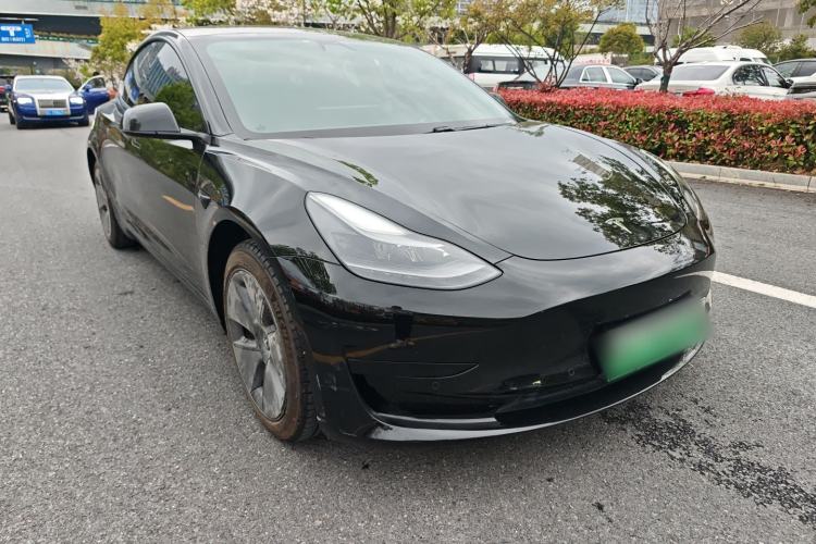 Used Tesla Model 3 2021 Standard Range Rear-Drive Upgraded Version Rear Right 45 Deg