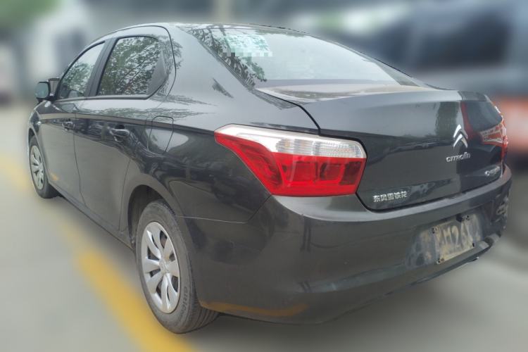 Used Citroen Elysee 2016 1.6L Manual Fashion Edition Rear Left 45 Deg