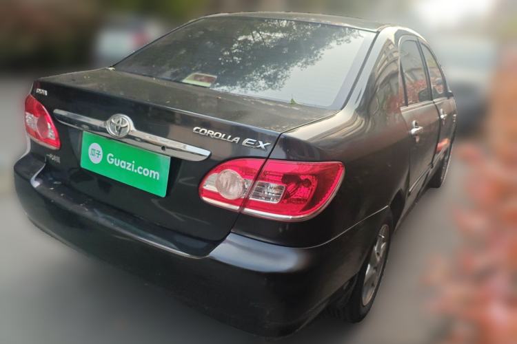 Used Toyota Corolla EX 2011 1.6L Automatic Classic Edition Rear Right 45 Deg