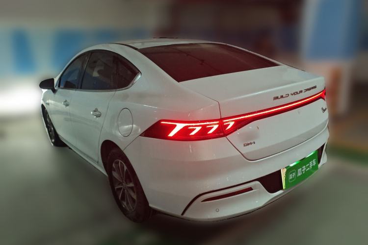 Used BYD Qin PLUS 2023 Champion Edition DM-i 55KM Leading Model Rear Left 45 Deg