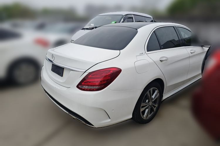 Used Mercedes-Benz C-Class 2015 Revised C 200 L Sport Edition Rear Right 45 Deg