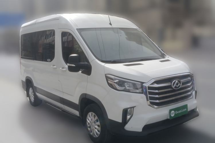 Used SAIC MAXUS Xintu V90 2022 2.0T Automatic ZhiDa Rear-Drive Long Wheelbase High-Roof Design with Single Rear Tire 9-Seater