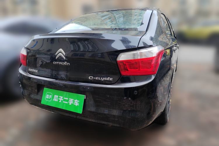 Used Citroen Elysee 2013 Sedan Classic 1.6L Manual Luxury Model Rear Right 45 Deg